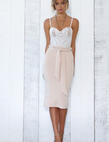 Pia Skirt - Nude