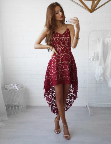 Electra Dress - Wine