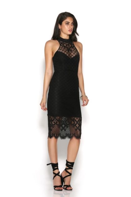 RUNAWAY Aura Dress - Black - Image 3