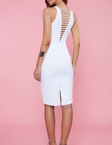 Fever Pitch Dress - White