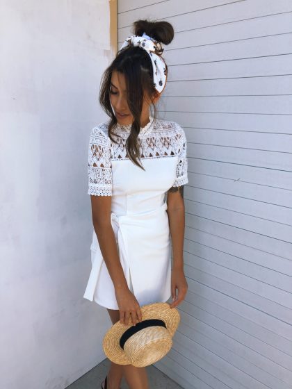 SNDYS Yves Dress - White - Image 6