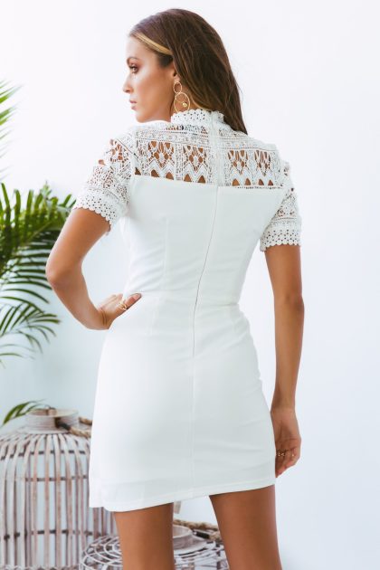 SNDYS Yves Dress - White - Image 4