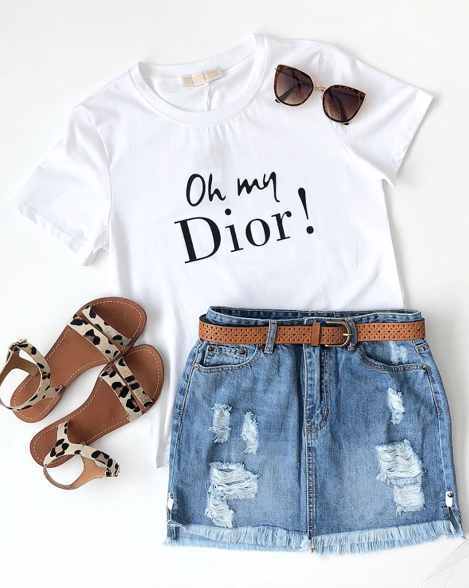 oh my dior tee