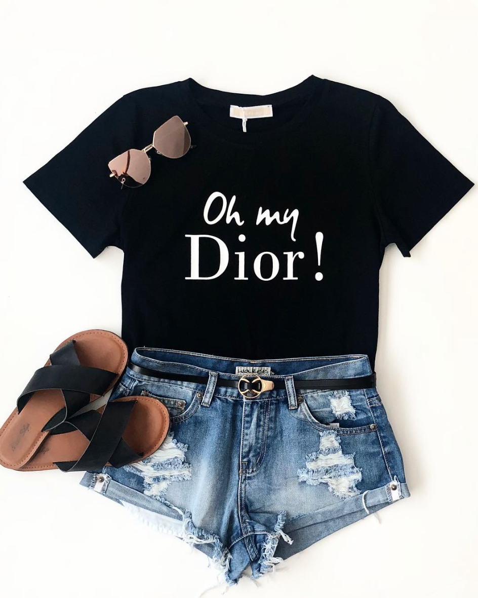 oh my dior tee