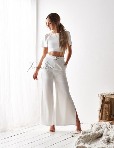 Boss Pants - White