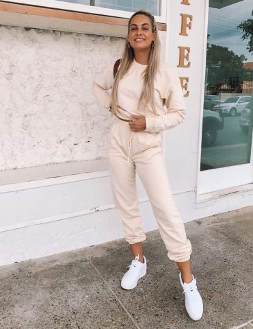 SNDYS Luxe Sweatpants - Sand