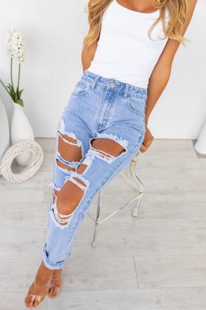 COUNTRY DENIM Say My Name Boyfriend Jeans - Image 8