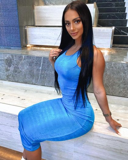 LIONESS Everlast Dress - Blue - Image 3