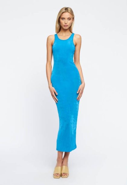 LIONESS Everlast Dress - Blue - Image 4