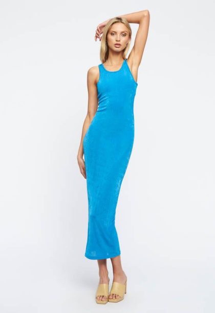 LIONESS Everlast Dress - Blue - Image 5