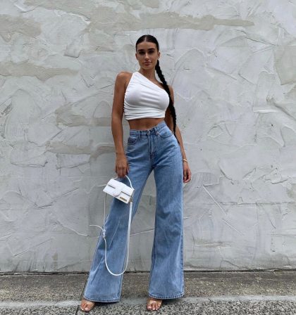LIONESS The Goddess Crop - White