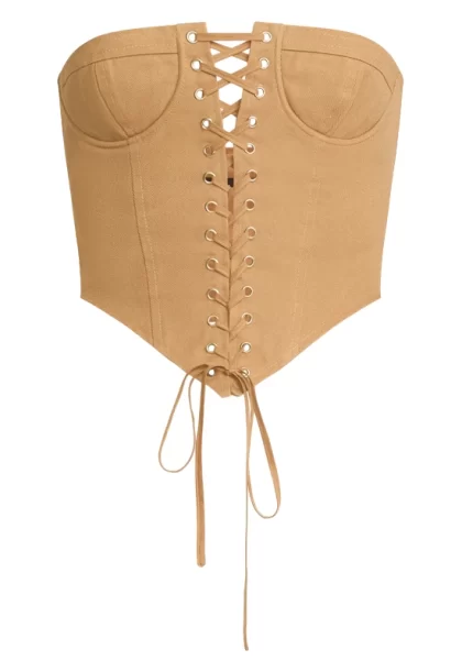 LIONESS East Gate Corset - Stone - Image 9