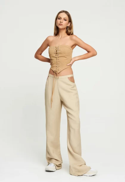 LIONESS East Gate Corset - Stone - Image 6