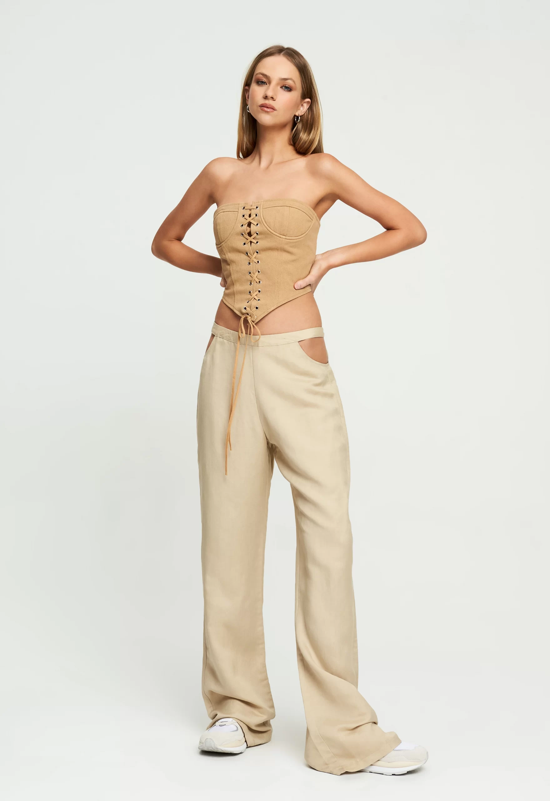 Lioness Miami Vice Wheat Linen Pant – Beginning Boutique