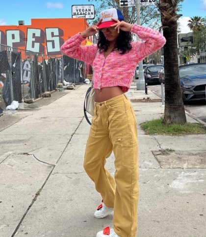 LIONESS Miami Vice Pant - Mustard