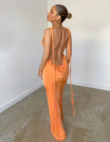 Cristina Gown - Orange