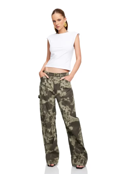 LIONESS Miami Vice Pant - Camo - Image 3