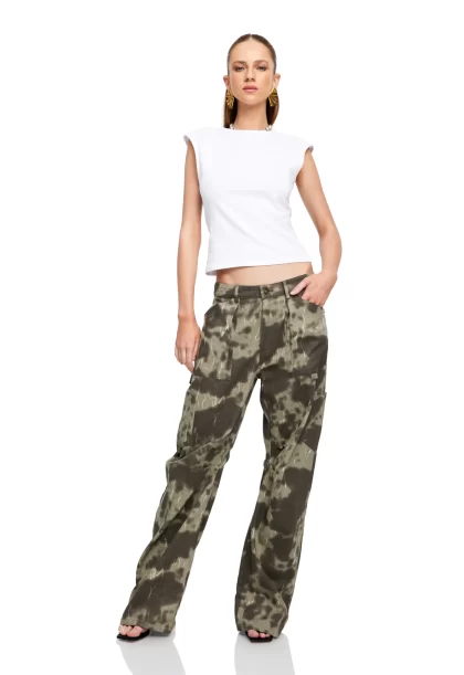 LIONESS Miami Vice Pant - Camo - Image 4
