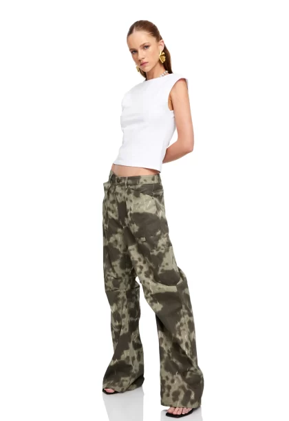 LIONESS Miami Vice Pant - Camo - Image 5