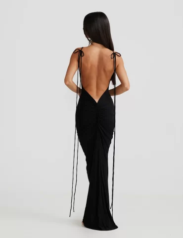 MELANI Gia Gown - Black