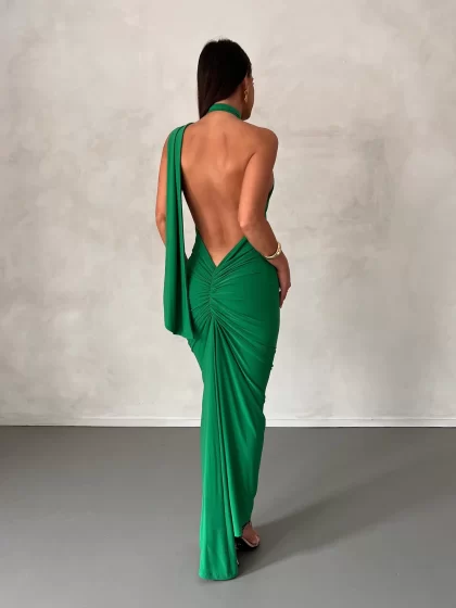 MELANI Leoni Dress - Green (HIRE)