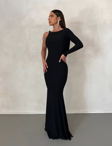 MELANI Reversible Emilia Gown - Black