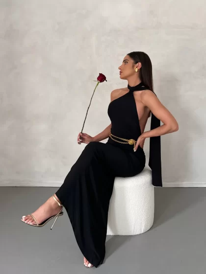 MELANI Leoni Dress - Black (HIRE) - Image 4