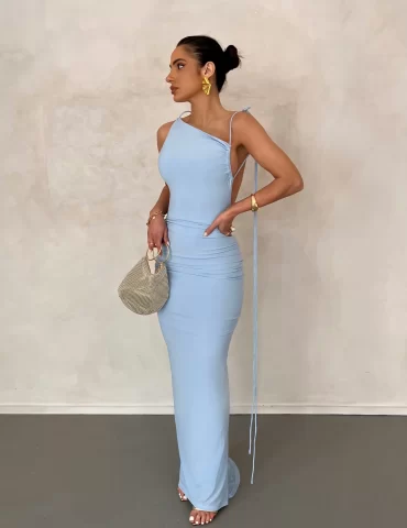 MELANI Gia Gown - Powder Blue (HIRE)