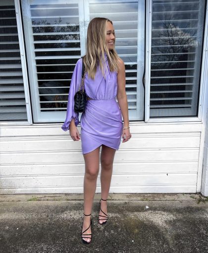 SHEIKE Juliet Dress - Lilac (HIRE)