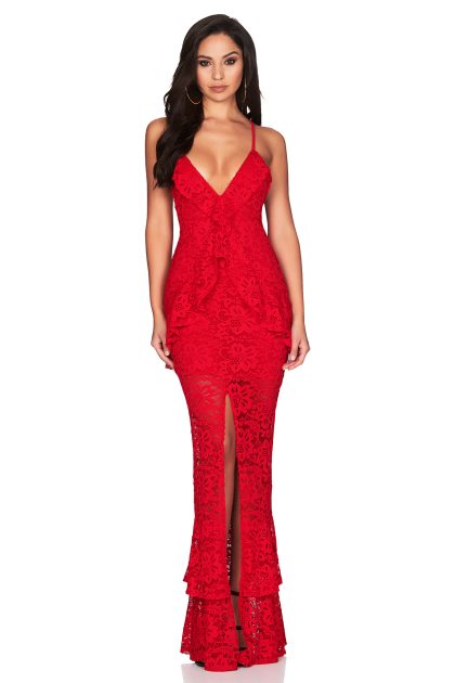 NOOKIE Mamacita Gown - Red (HIRE) - Image 4