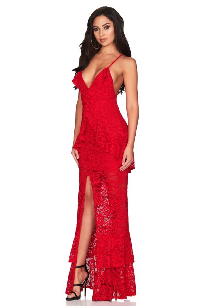 NOOKIE Mamacita Gown - Red (HIRE) - Image 5