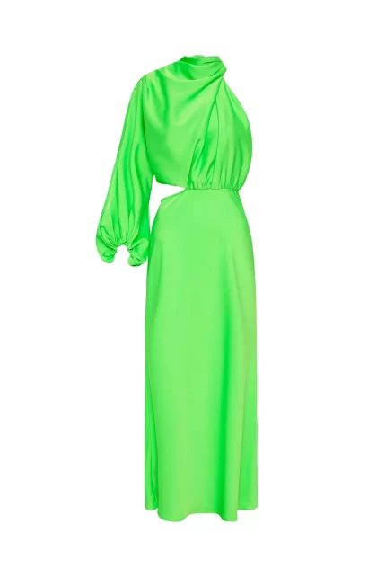 SHEIKE Olivia Maxi Dress - Neon Green (HIRE) - Image 9
