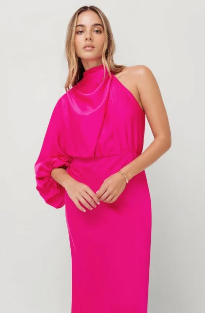 SHEIKE Olivia Maxi Dress - Fuchsia (HIRE) - Image 4