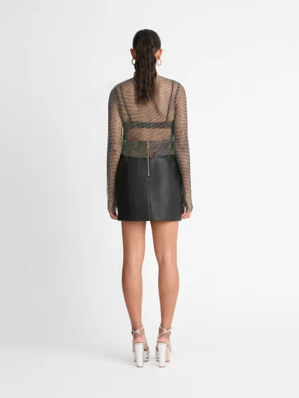 SHEIKE Rival Mini Skirt - Black (HIRE) - Image 6