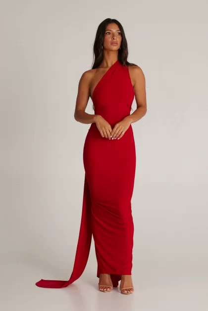 MELANI Constantina Gown - Red (HIRE) - Image 12
