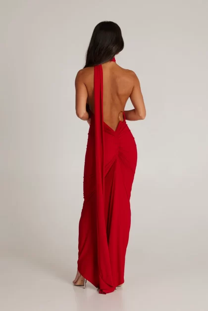 MELANI Constantina Gown - Red (HIRE) - Image 14