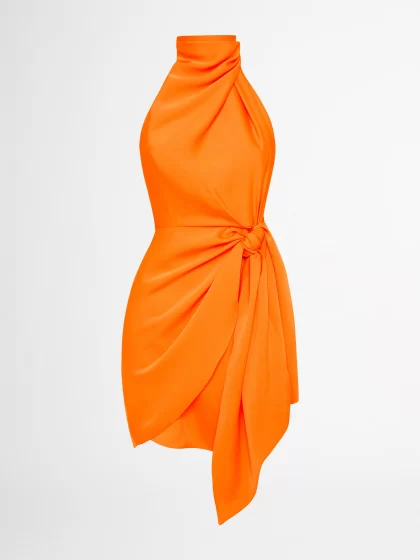 SHEIKE Eternal Flame Dress - Orange (HIRE) - Image 10