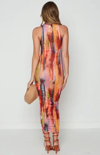 SNDYS St Barts Mesh Midi Dress (HIRE) - Image 8