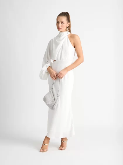 SHEIKE Olivia Maxi Dress - White (HIRE)