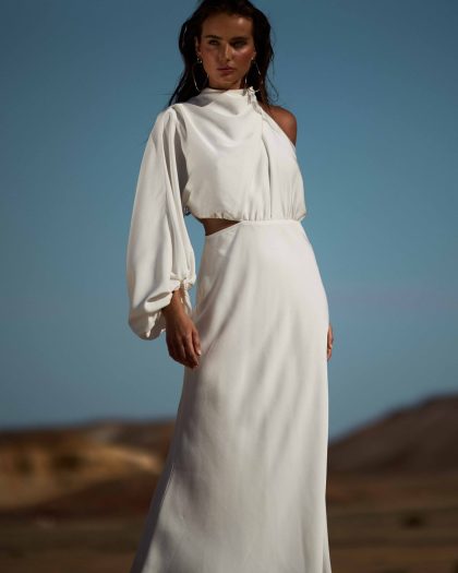 SHEIKE Olivia Maxi Dress - White (HIRE) - Image 6