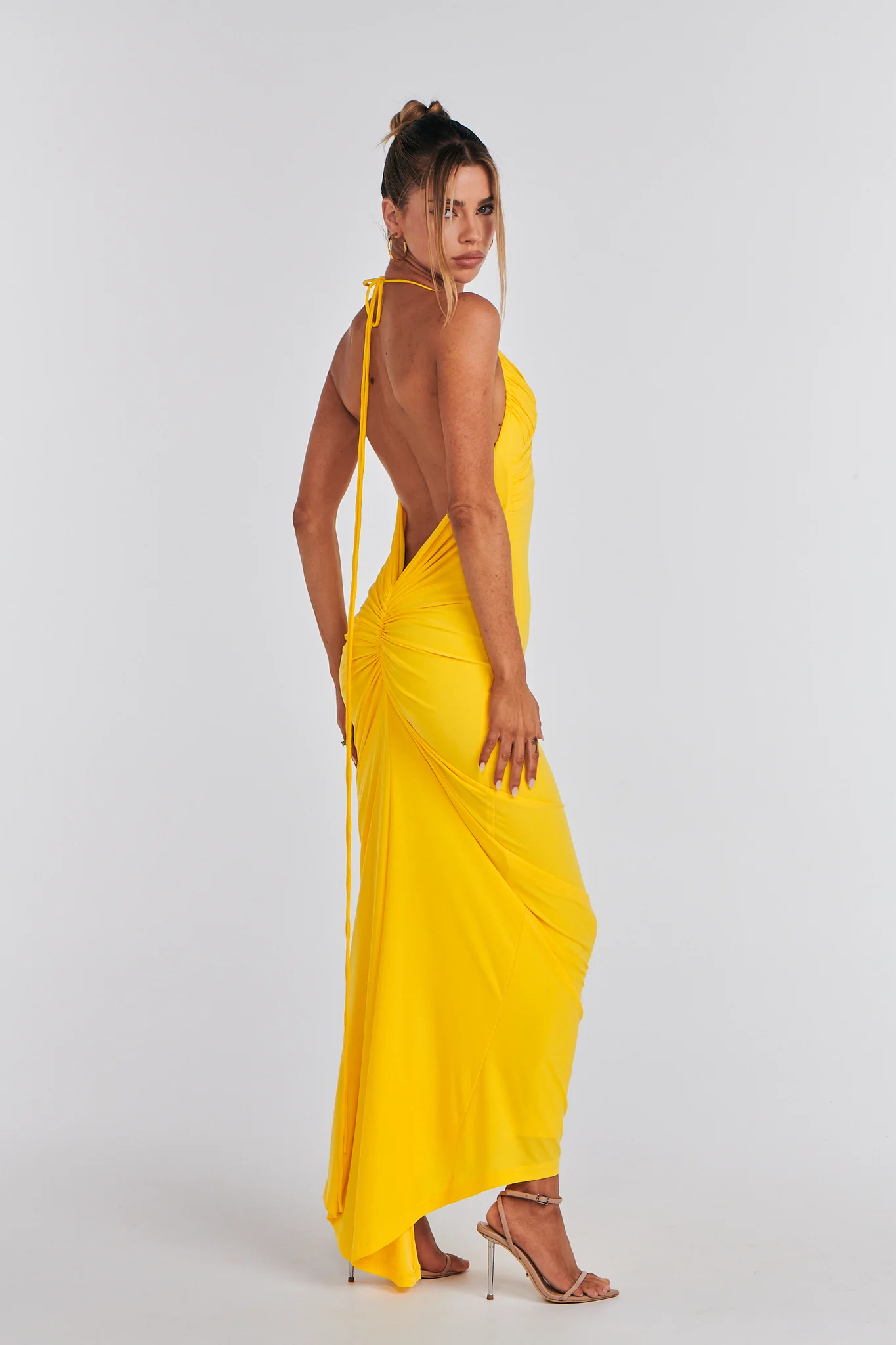 MELANI Arianna Dress - Yellow