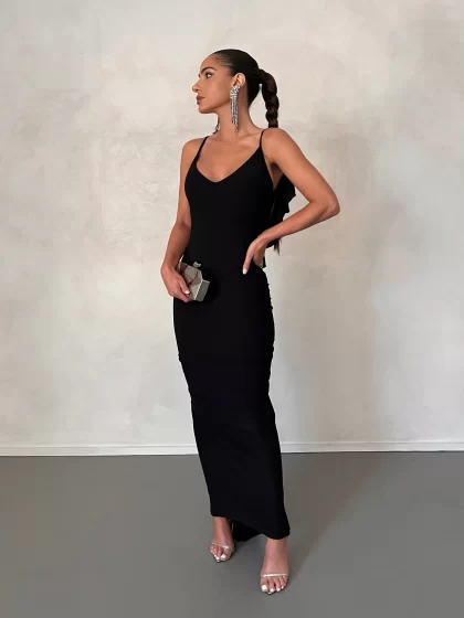 MELANI Bella Dress - Black - Image 2