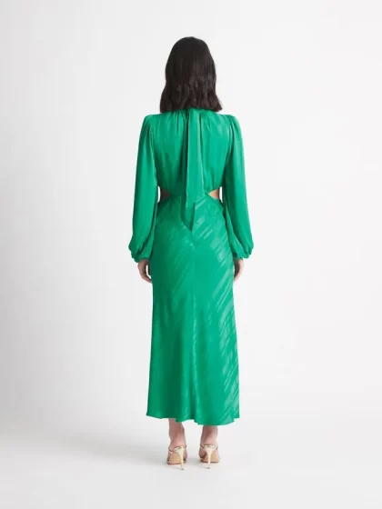 SHEIKE Brazen Maxi Dress - Emerald (HIRE) - Image 4