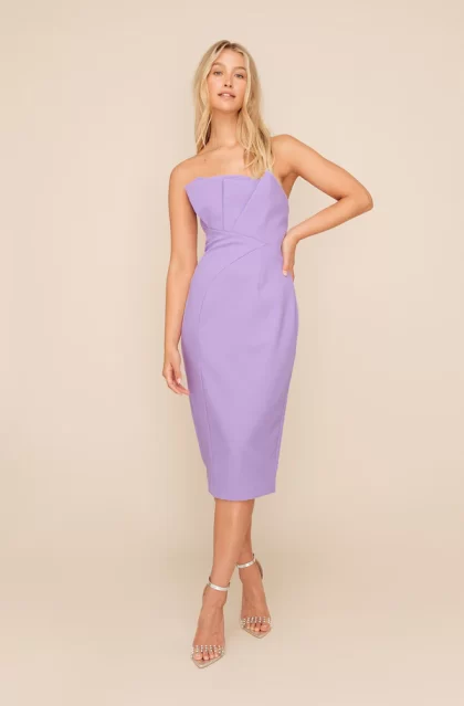 SHEIKE Origami Dress - Lilac (HIRE) - Image 12