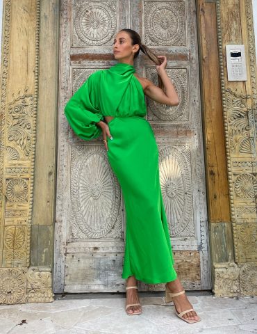 SHEIKE Olivia Maxi Dress - Emerald (HIRE)