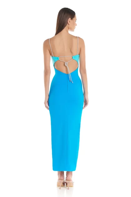 ELIYA Zora Dress - Blue (HIRE) - Image 7