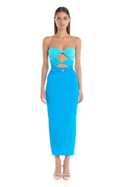 ELIYA Zora Dress - Blue (HIRE) - Image 4