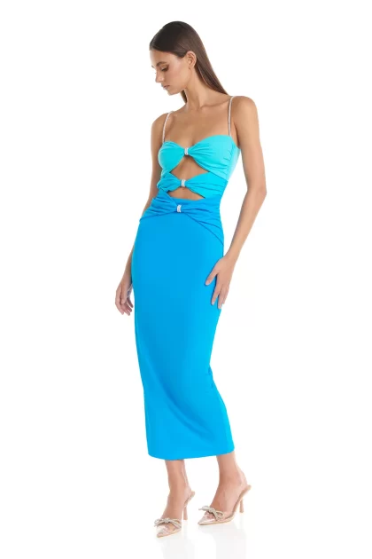 ELIYA Zora Dress - Blue (HIRE) - Image 5