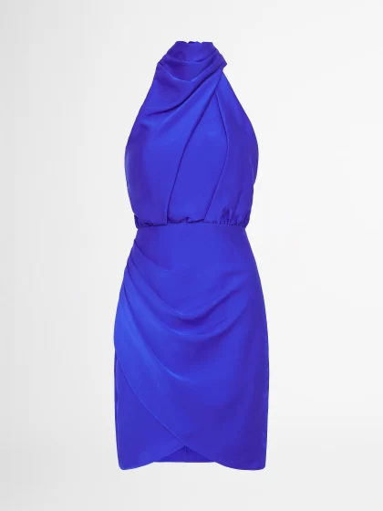 SHEIKE Heart Breaker Dress - Cobalt (HIRE) - Image 6
