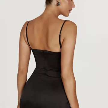 MESHKI Bridget Corset Mini - Black (HIRE) - Image 6
